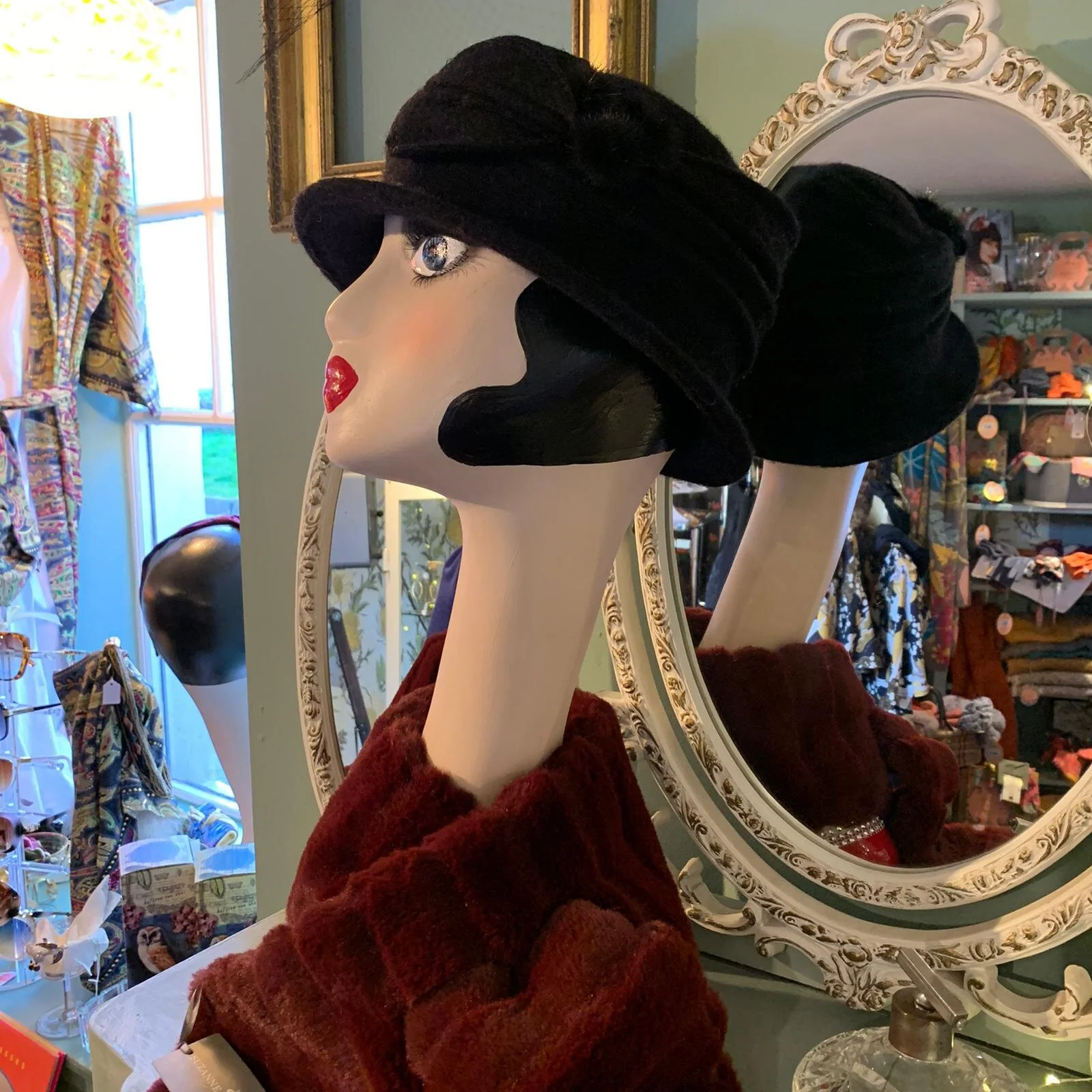 Vintage wool outlet hat